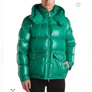 Moncler Masaya Puffer Green Down Jacket size 6 - 3XL